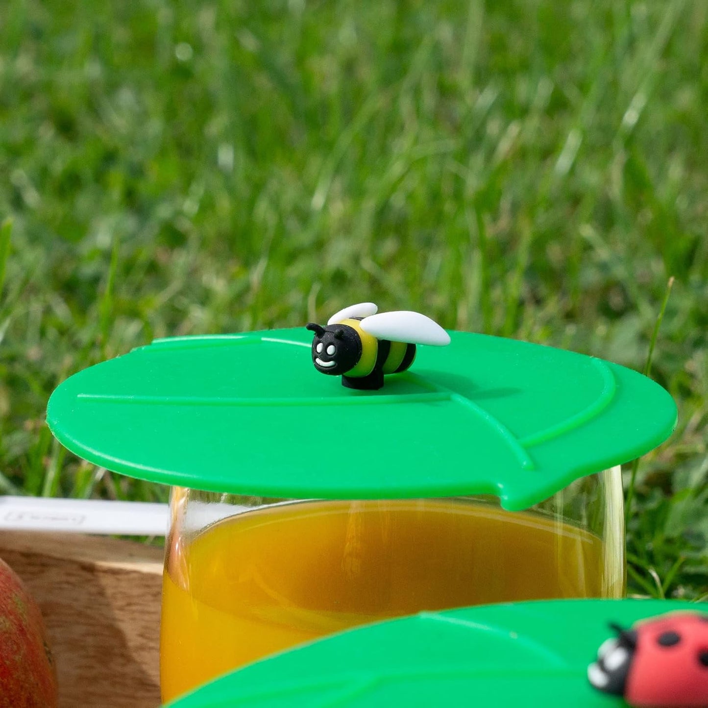 3-teiliges Glasabdeckungen-Set, Garten