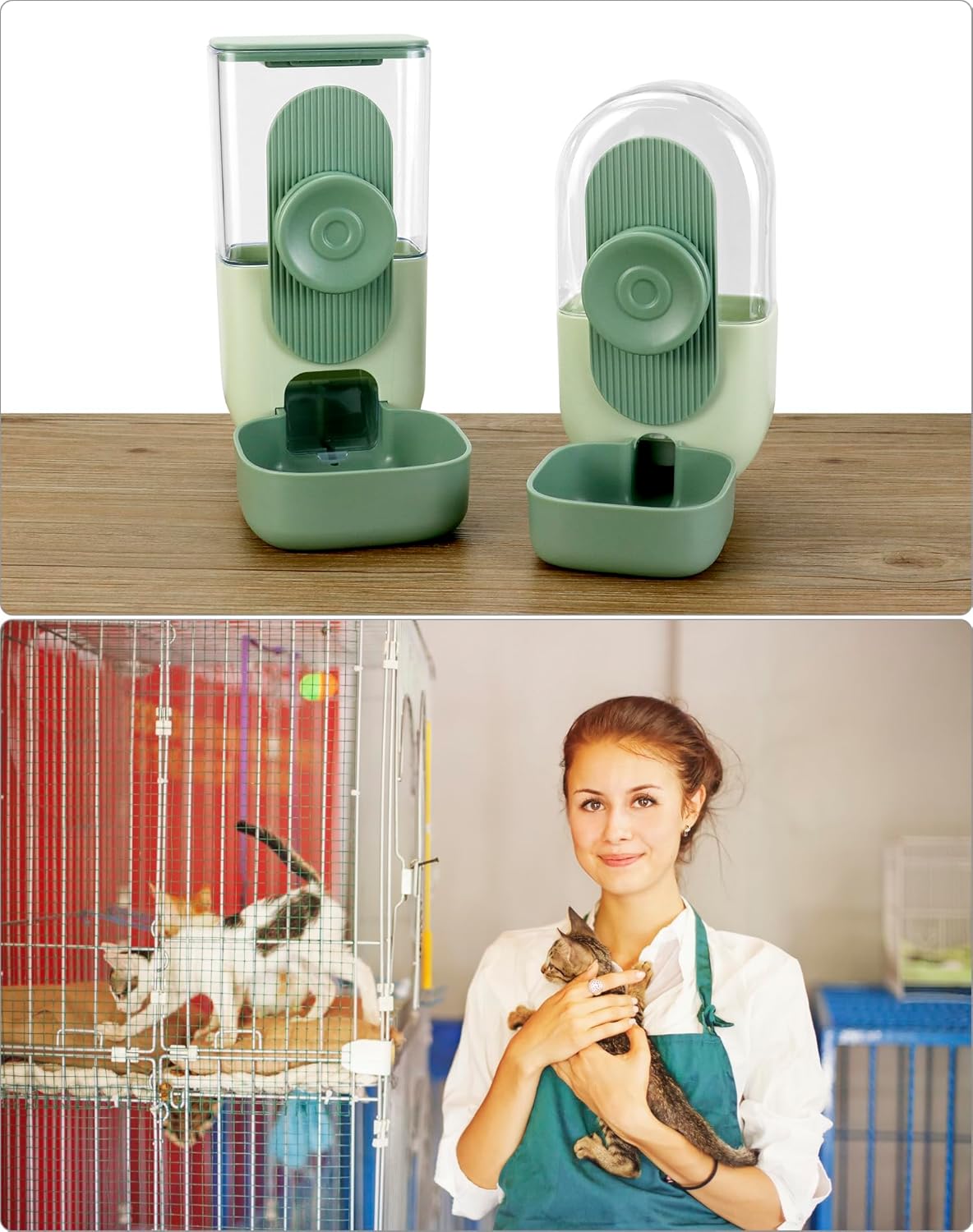 Futterautomat & Wasserspender