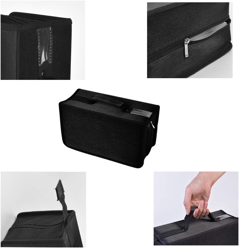 CD-Tasche, 160 Kapazität Schwarz