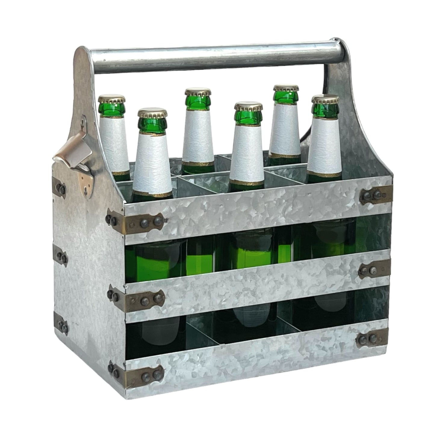 Bierträger mit Öffner für 6 Flaschen