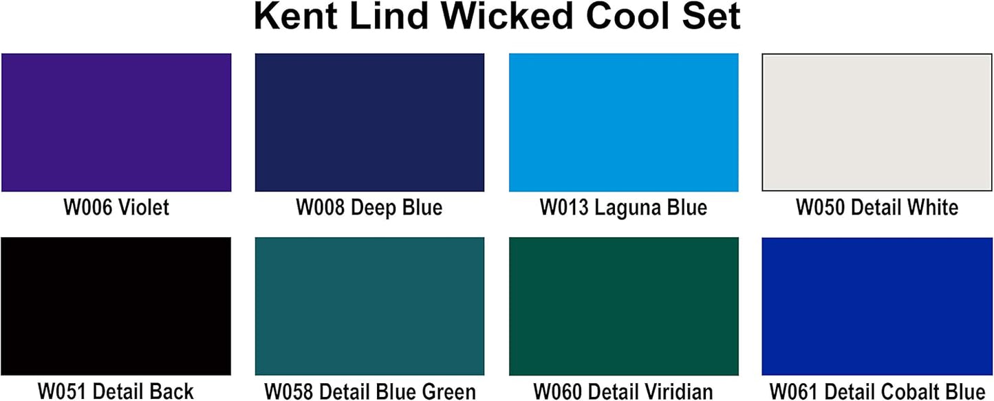8-teiliges Wicked Colors Cool Set, Wicked Colors Kühlset