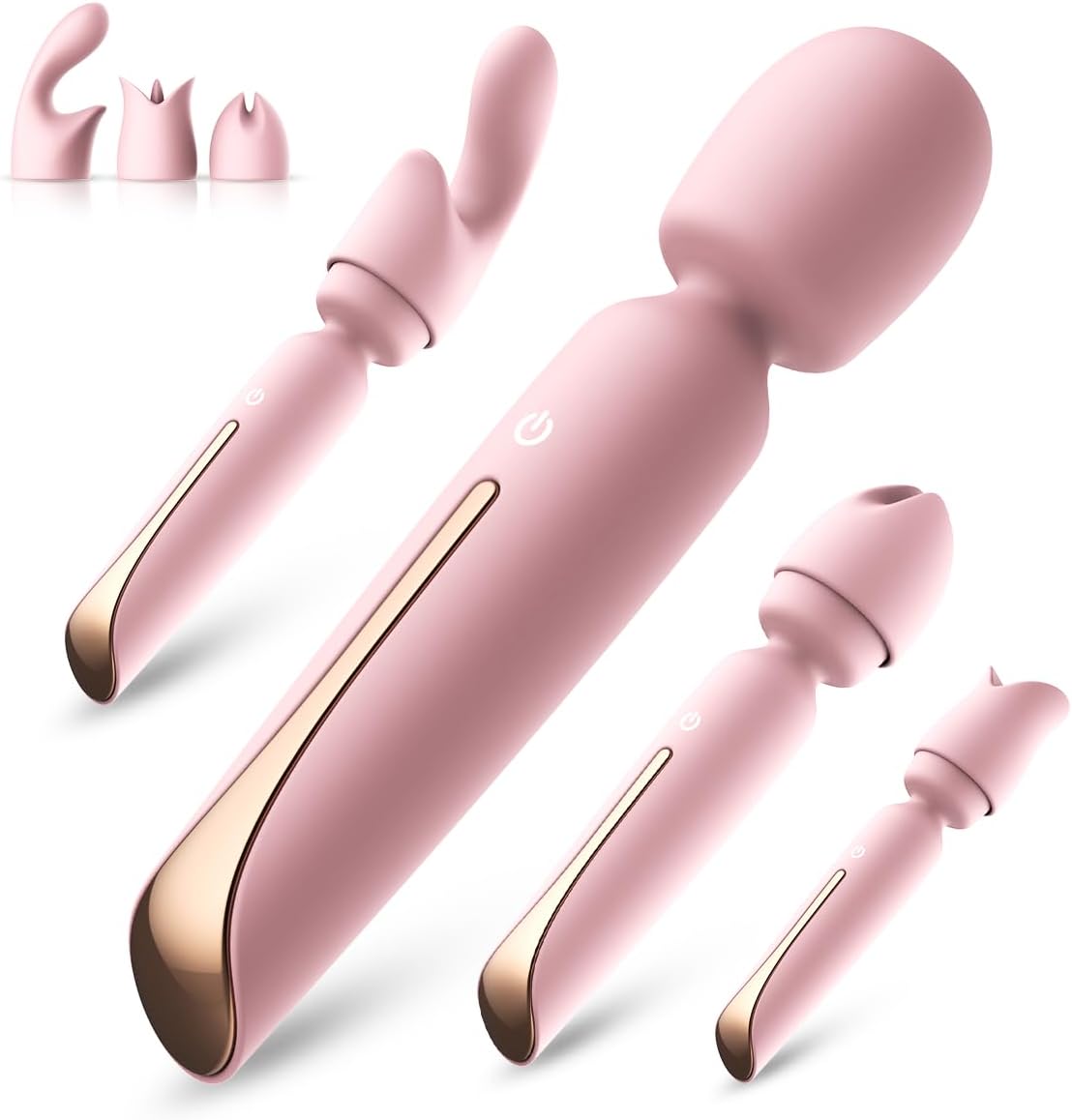 Starker Klitoris-Stimulator Massagestab für Frauen, Pink