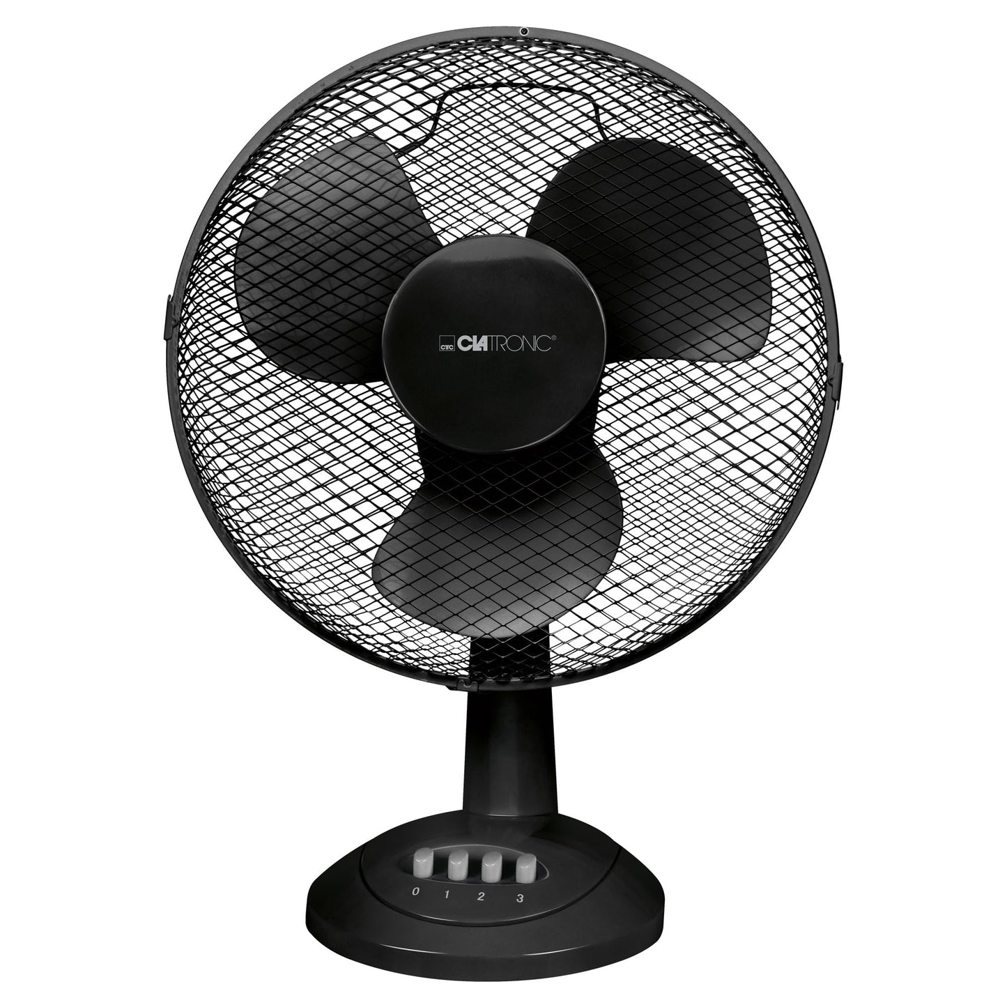 Tischventilator mit Schwenkfunktion, Schwarz