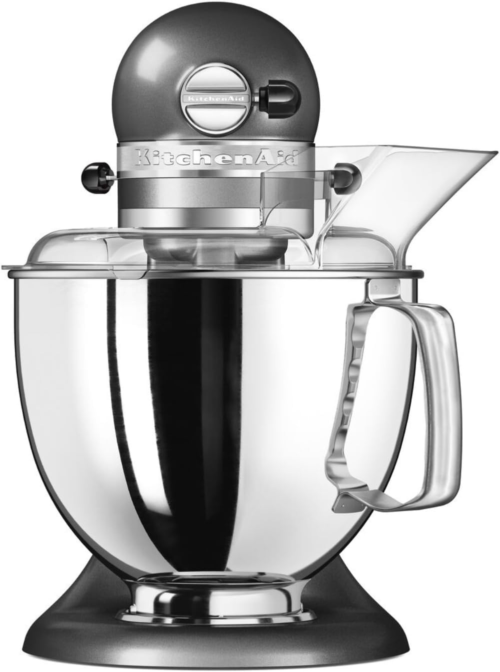 Artisan KSM175 Küchenmaschine mit Zubehör, 4,8 Liter Medaillon Silber