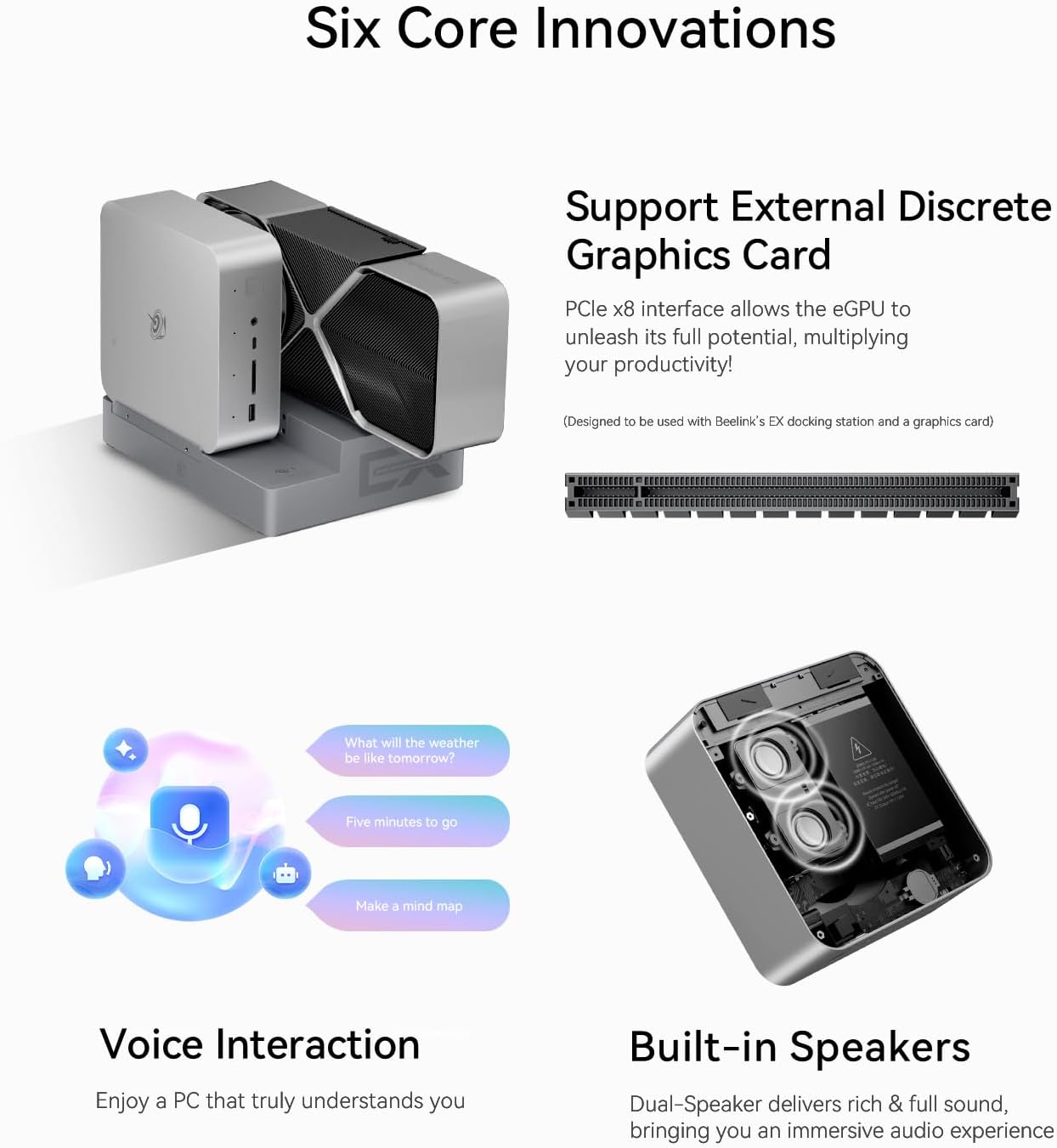 Ultra Mini PC mit Intel Core i9, GTi13 13900HK/64G/2T