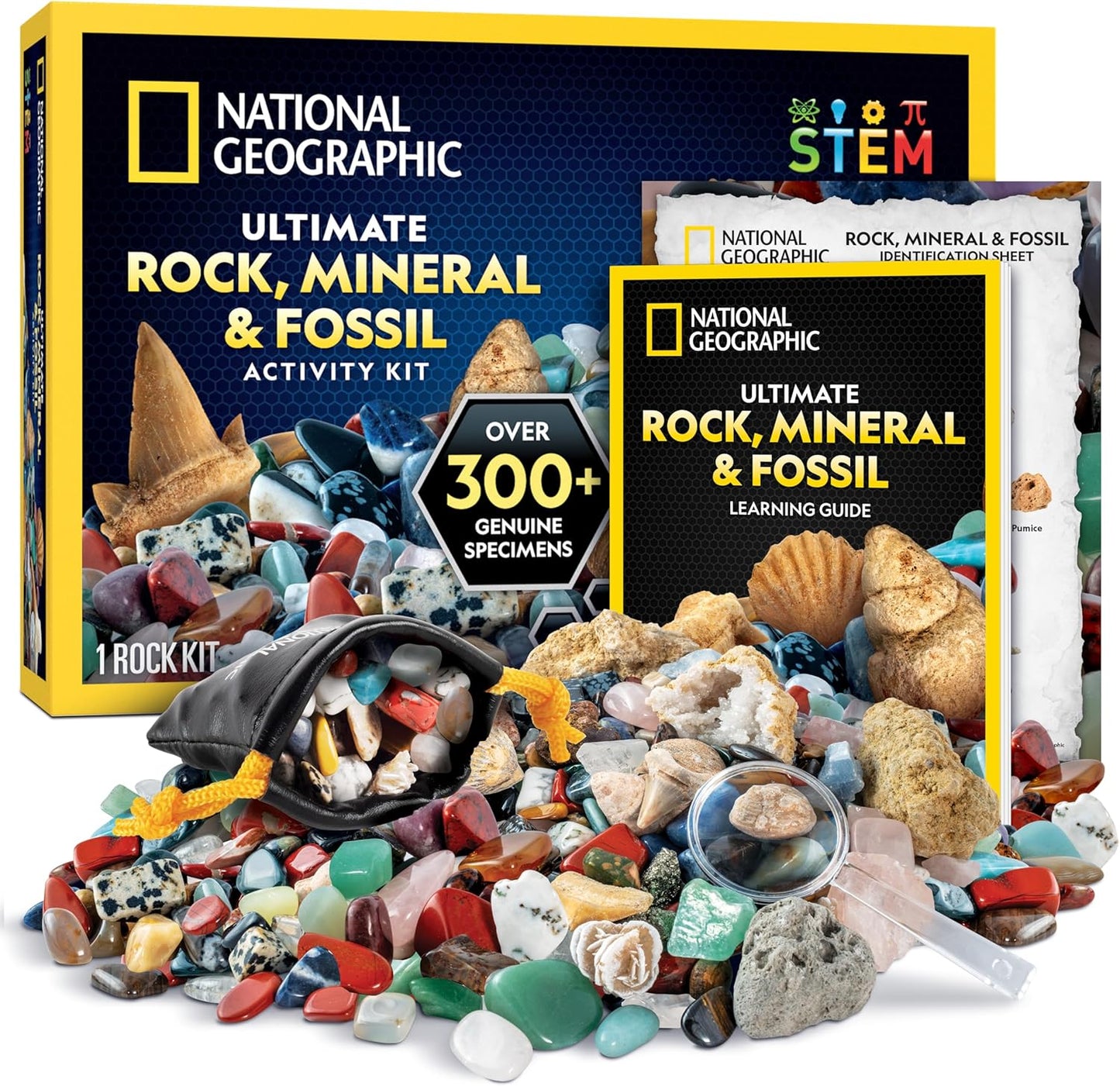 Stein-, Mineralien- und Fossilien-Set, Ultimate Rock & Fossil Kit