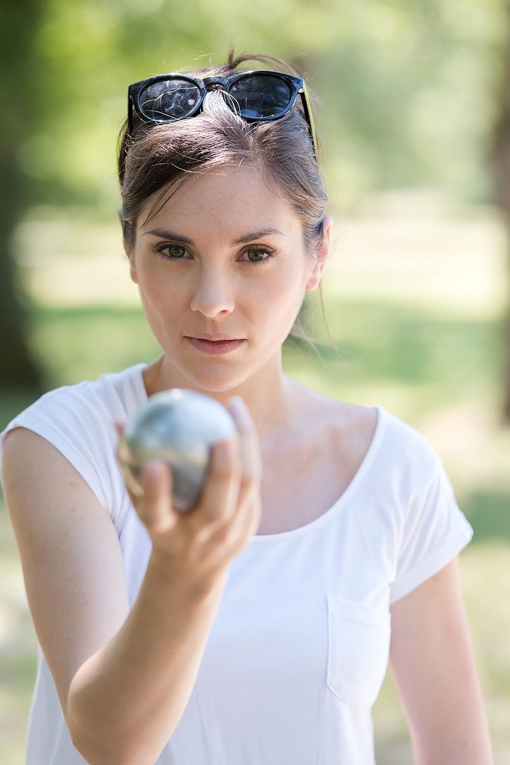 Petanque Set mit 6 Kugeln, Zubehör