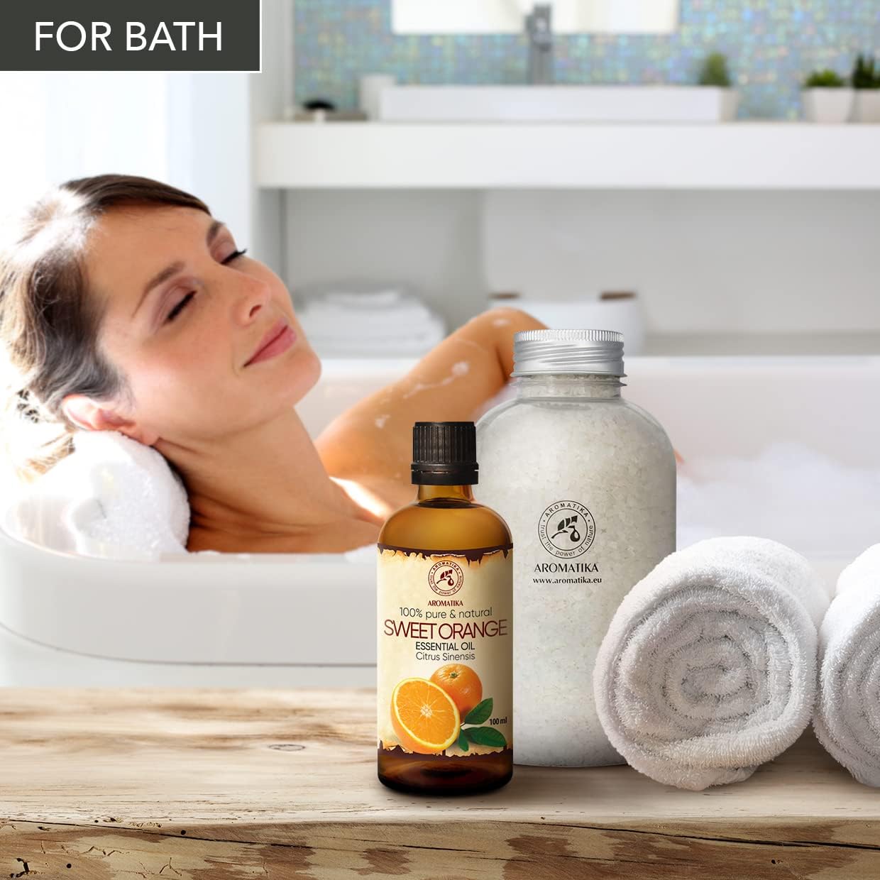 Aromatherapie - Süssorangenöl, Orange 100 ml (1er Pack)