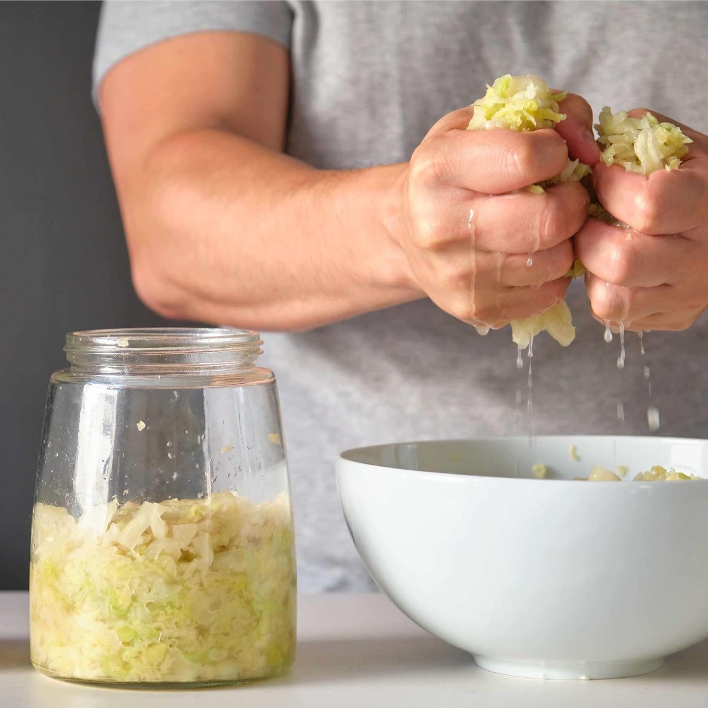 2er-Set Fermentierglas mit Entlüftungsventil