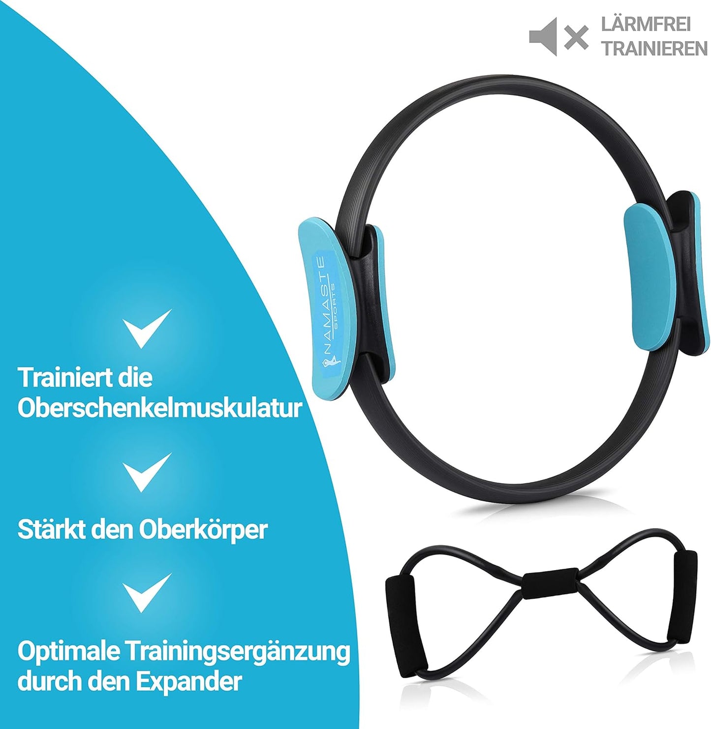 Pilates Ring für Bauch-Beine-Po-Übungen