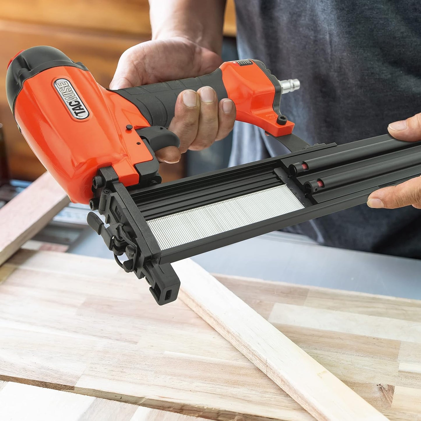 Druckluft-Stiftnagler DGN50V mit Nägeln, DGN50V + 1000 Nägeln