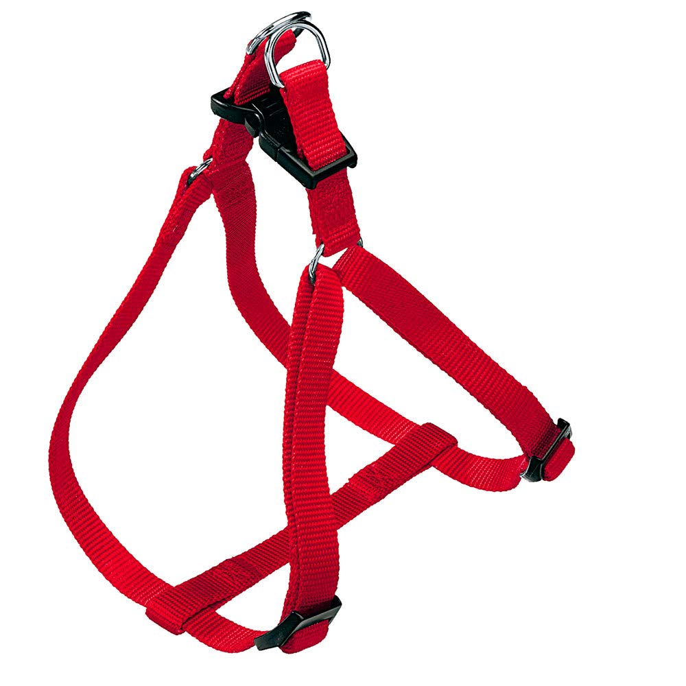 Verstellbares Hundegeschirr, Rot One size