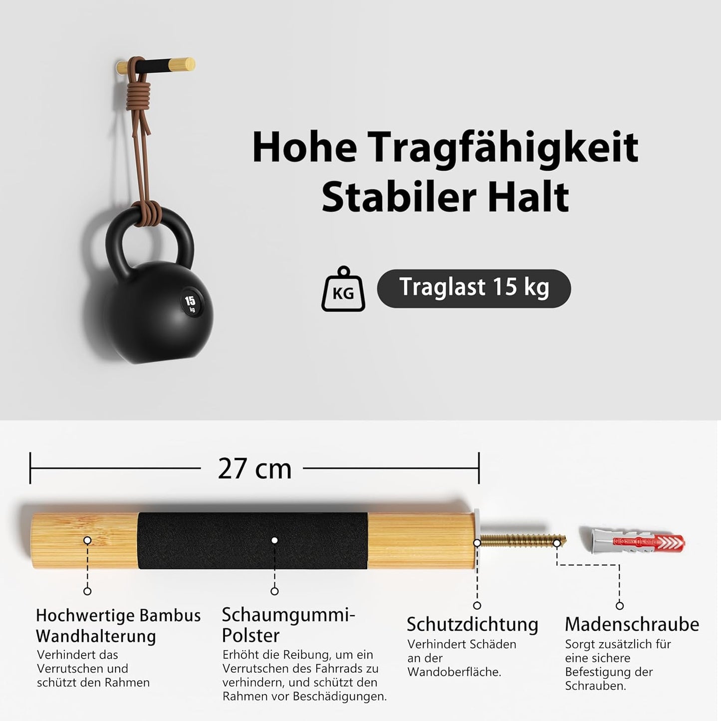 Velo-Wandhalterung