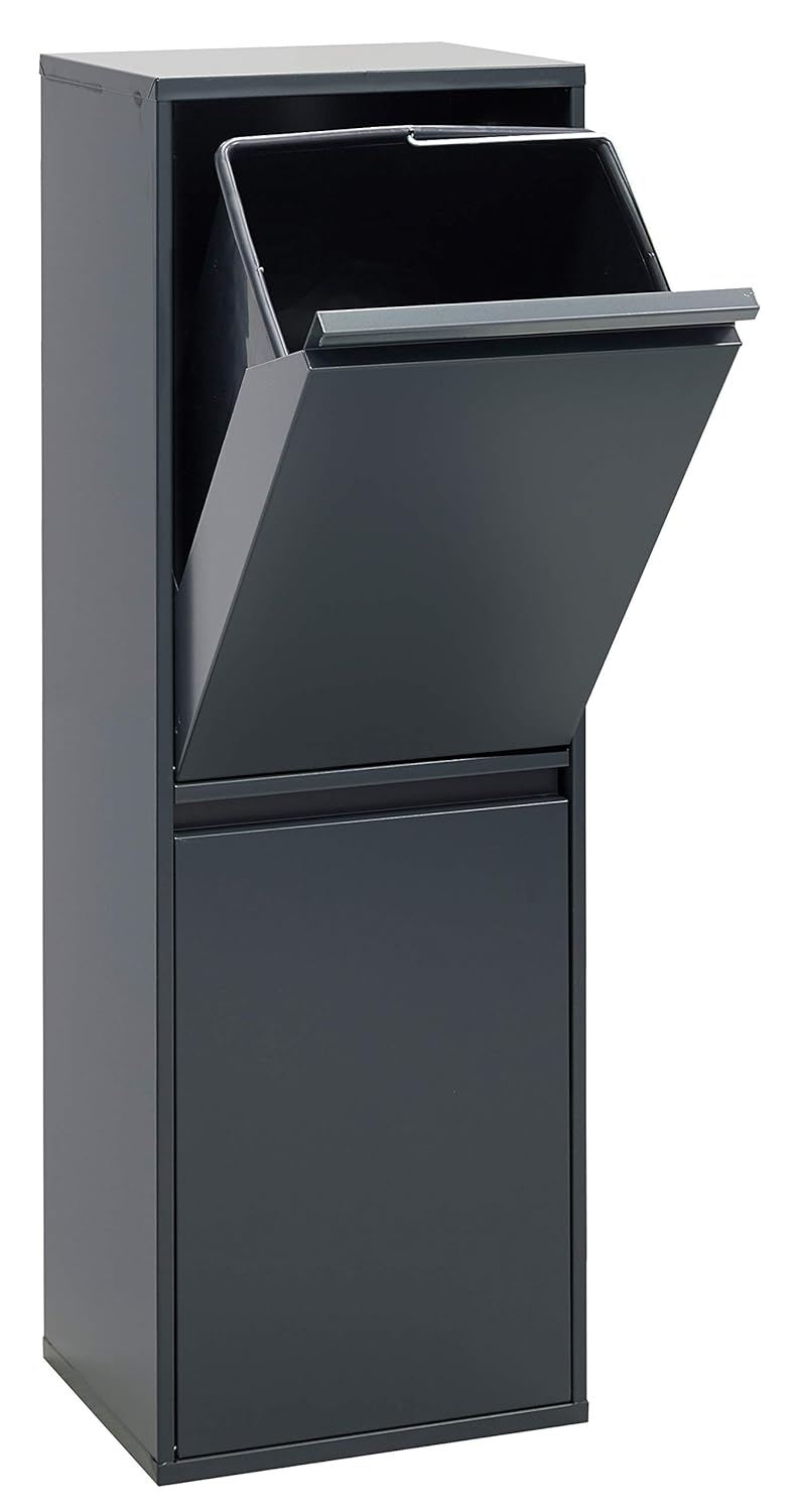 Basic CR204-B Mülltrennsystem, Anthrazit Basic - Ohne Aufbewahrungsbox