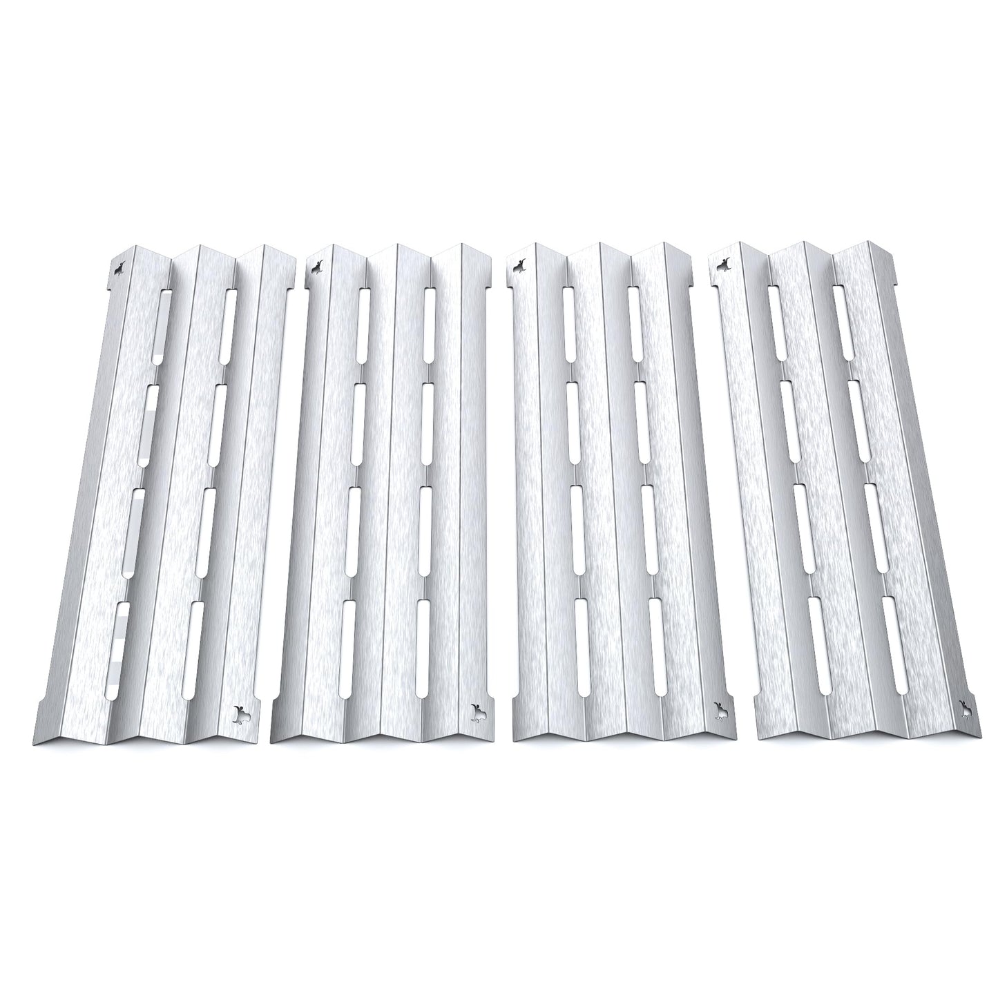 4-teiliges Brennerabdeckungsset für Napoleon Grills, 4er Set Matt Bulle