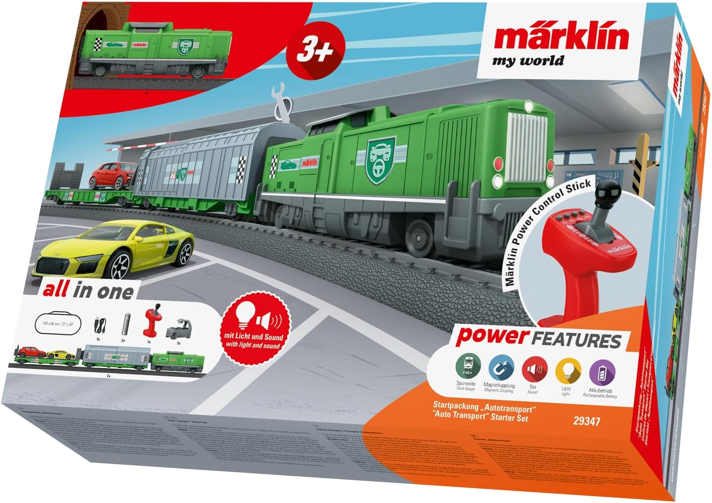 Startpackung Autotransport Lokomotive