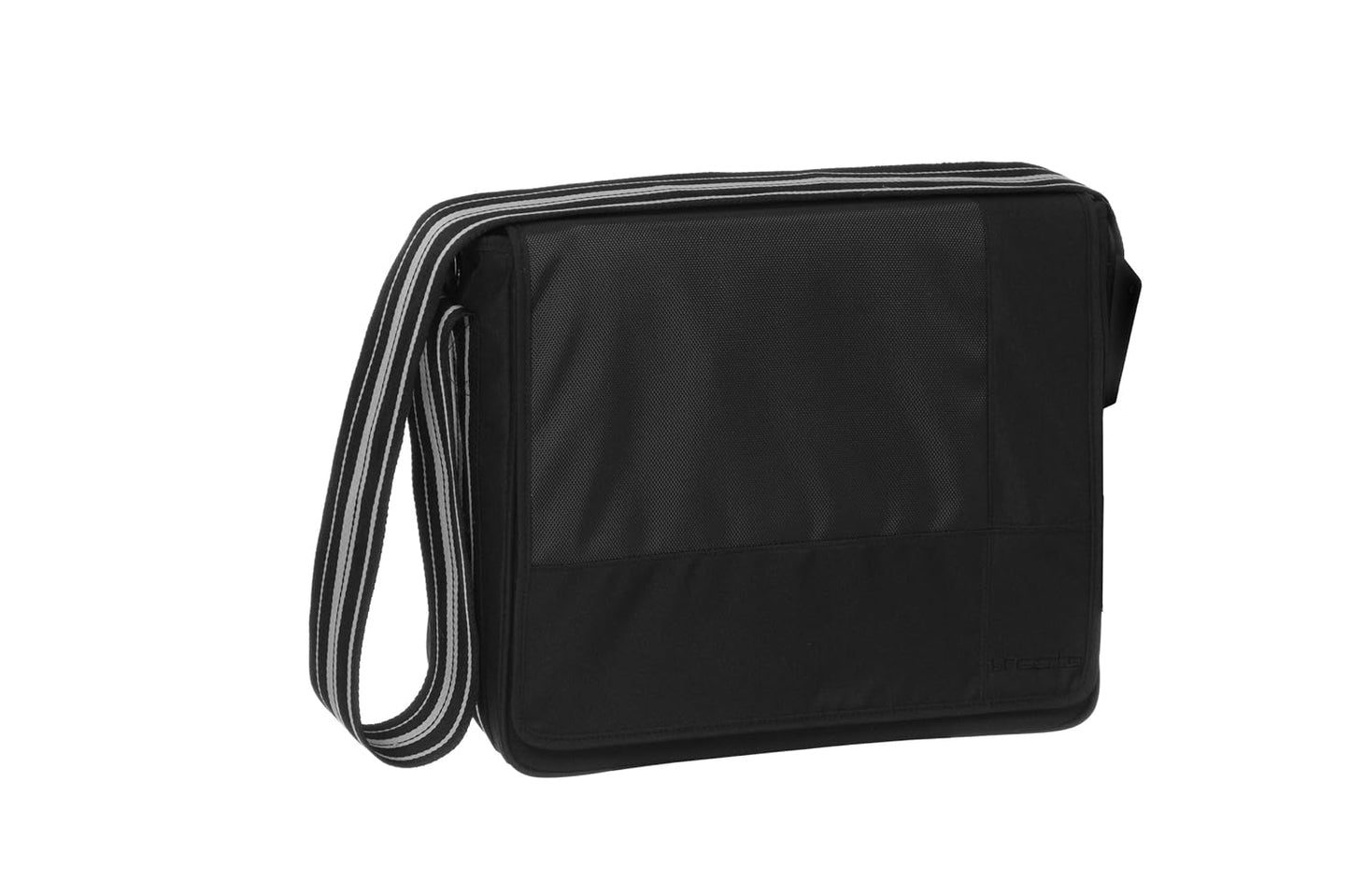 Casual Messenger Bag, Patchwork Schwarz