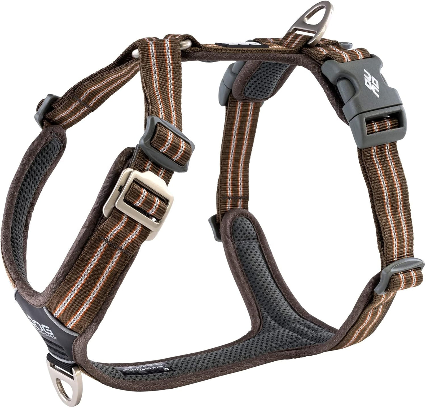 Comfort Walk Air Hundegeschirr, Mocca XS