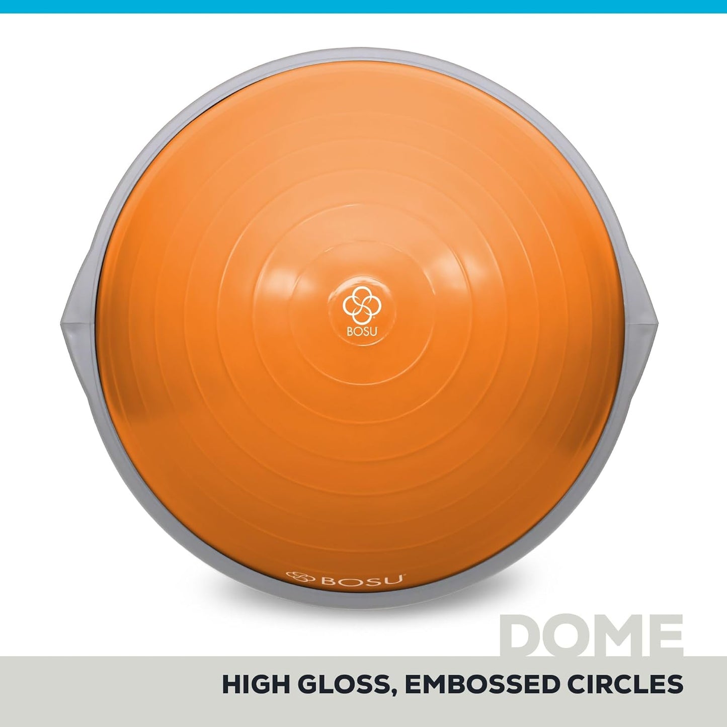 Original Balance Trainer (66 cm Durchmesser), Orange/Grau