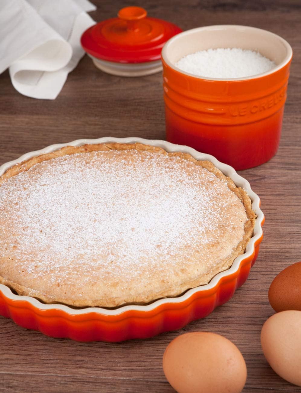 Tarte-Form, 28 cm Ofenrot
