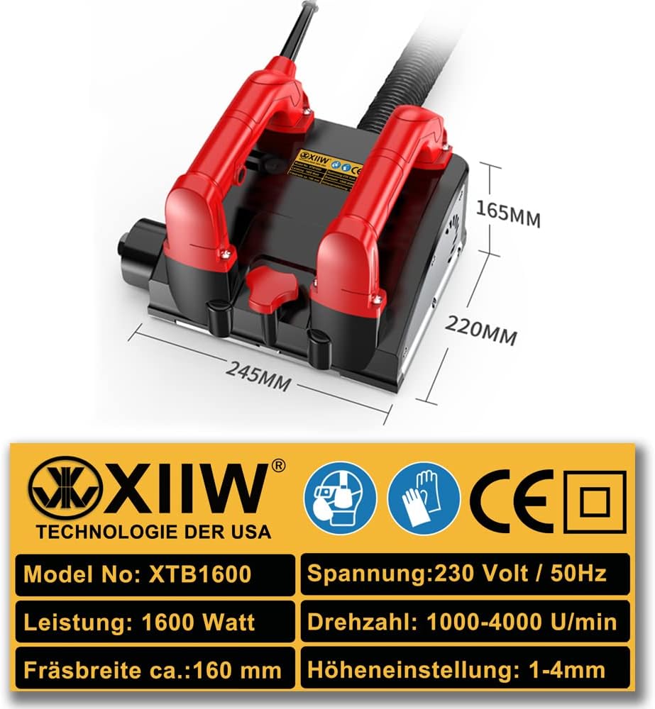 Walzenfräse ‎XTB1600
