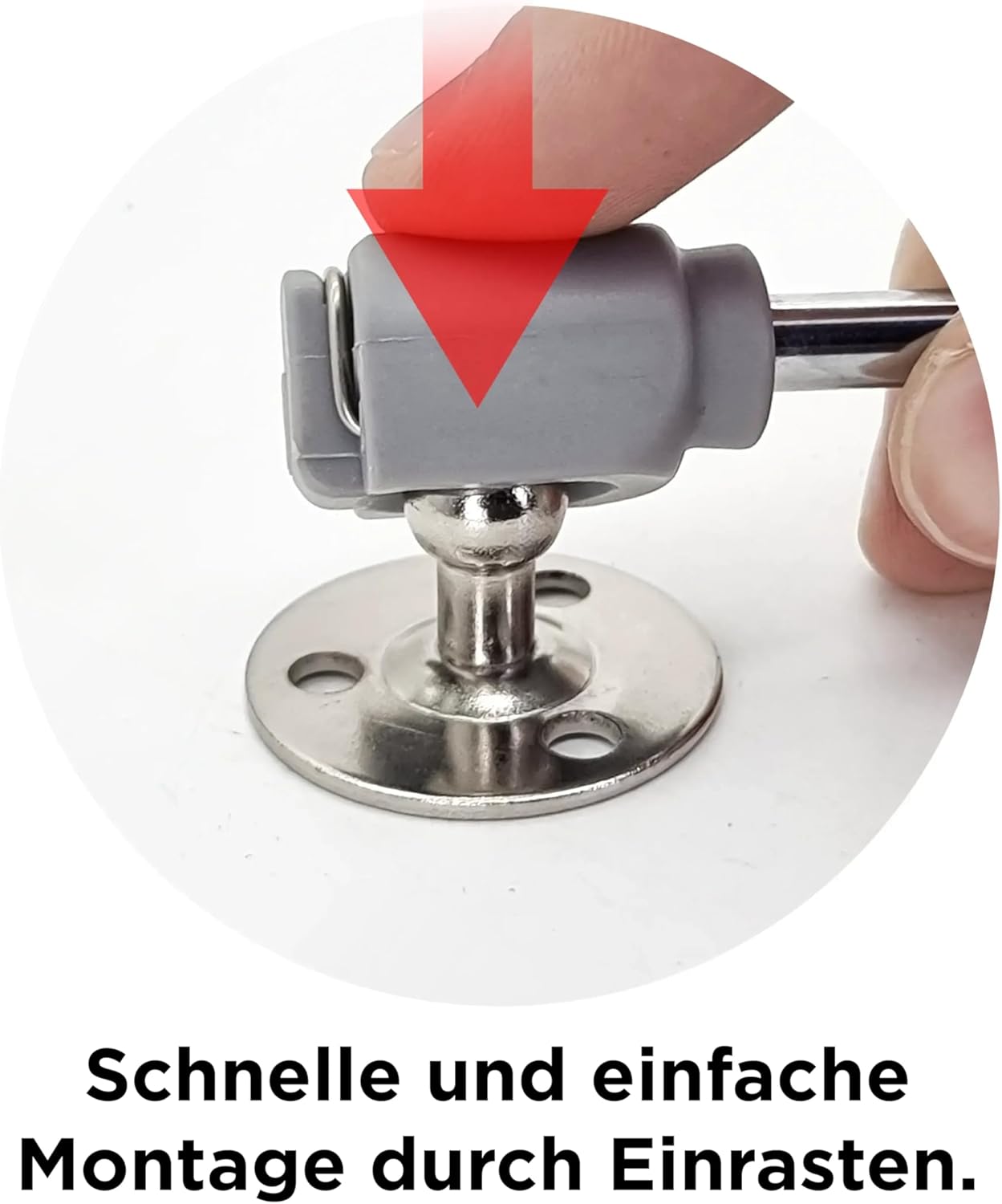 10-teiliges Gasdruckdämpfer Set für Schranktüren, 100N, 10 100n