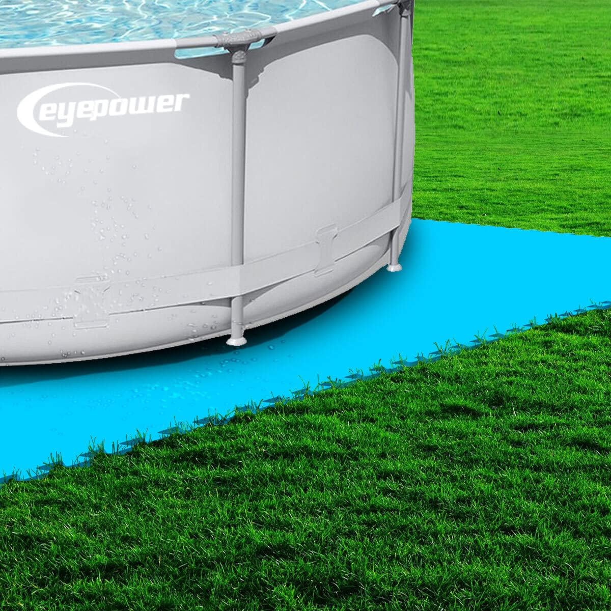 8-teiliges Poolunterlage Set (1,8m²), 98 x 194 cm