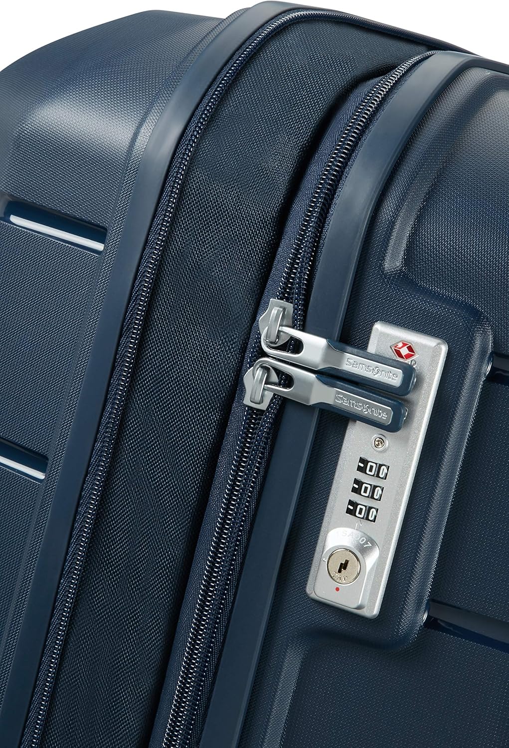 Spinner M, Blau (Navy Blue) M (68 cm-85L) Koffer