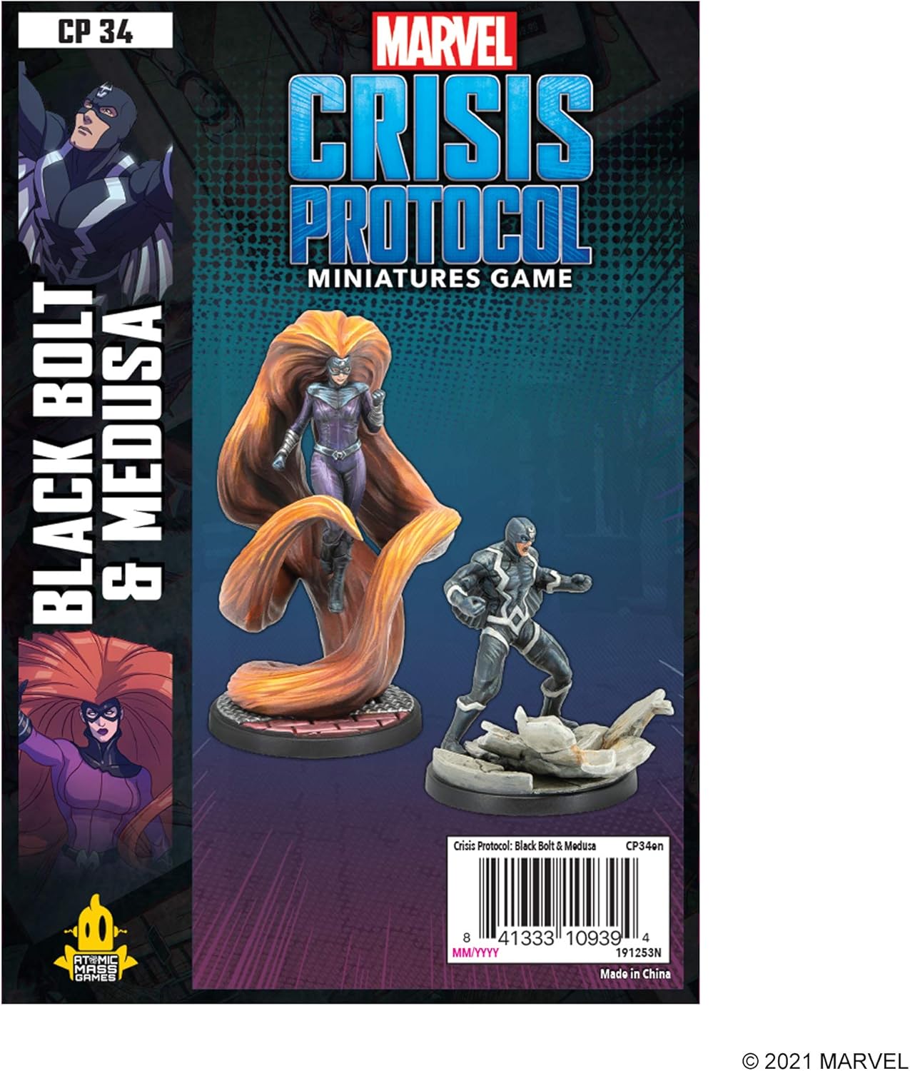 Marvel Crisis Protocol: Black Bolt & Medusa, 2. Character Packs Character Pack: Black Bolt und Medusa