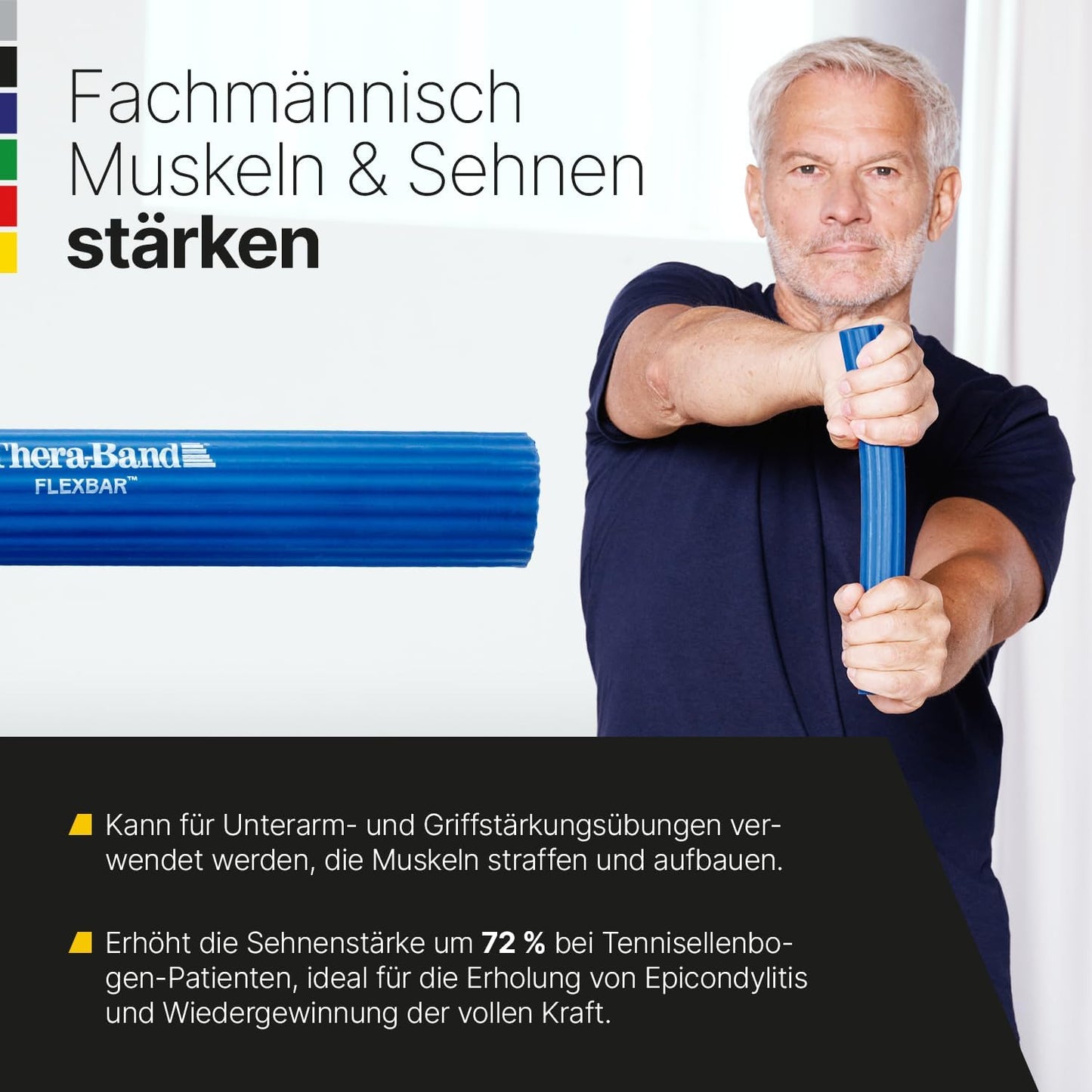 FlexBar Hand und Unterarmtrainer, BLAU