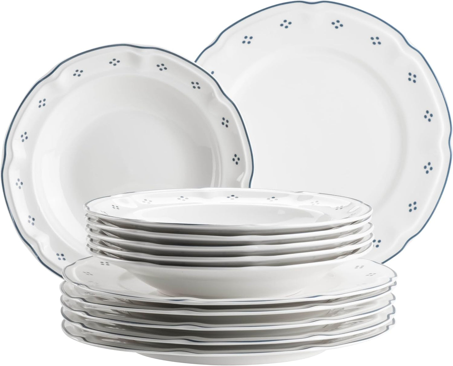 Tafelservice Lova (12-teilig, Porzellan)