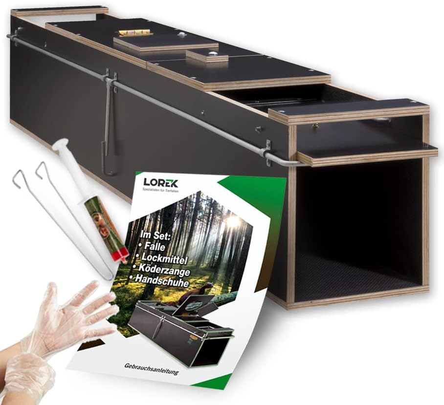 Marderfalle mit Lockmittel