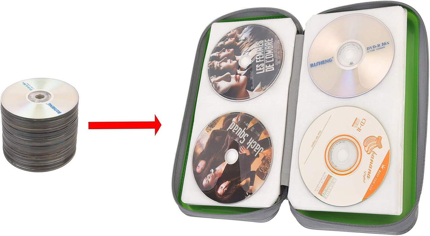 CD-Hülle für 96 Discs, 96 Grün96