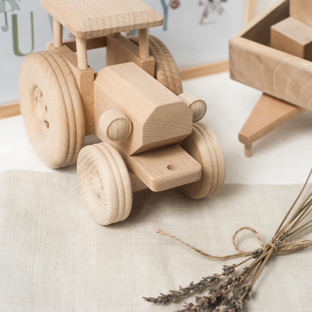 Trecker mit Anhänger