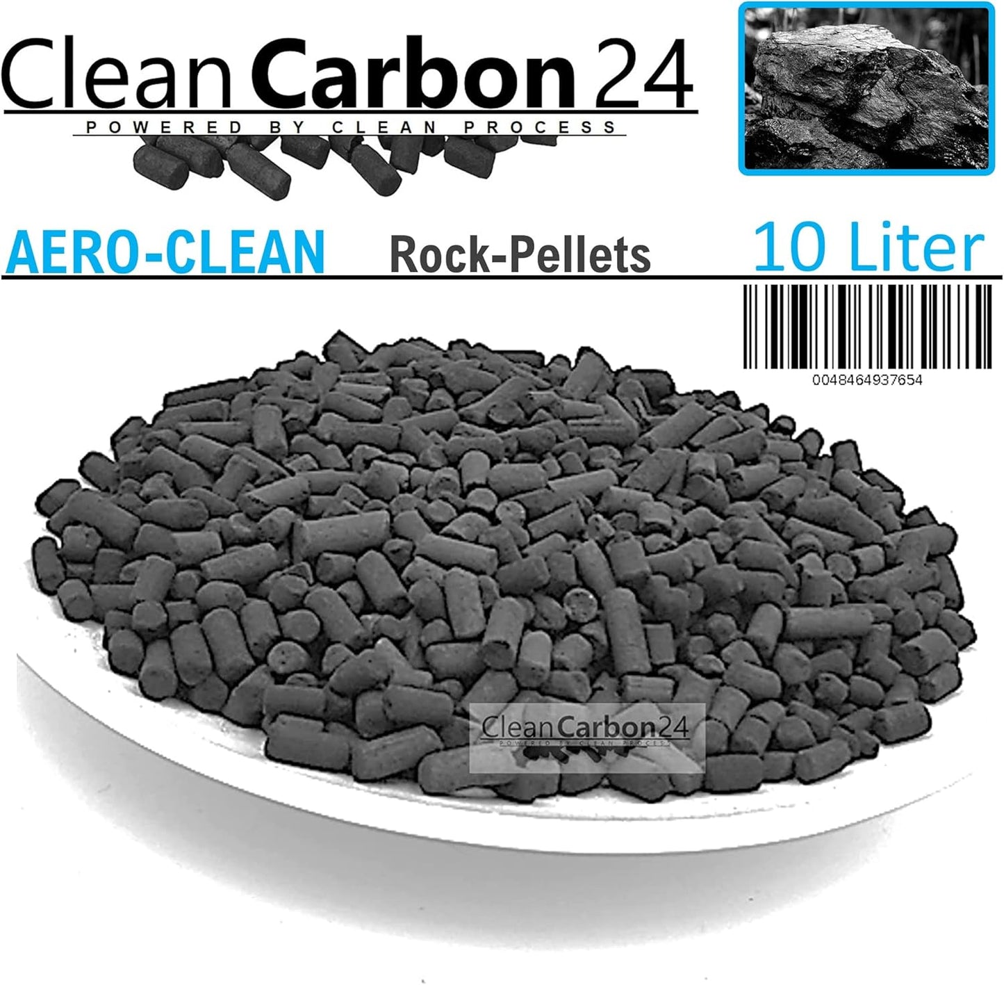 Aktivkohle-Pellets für Raumluftreiniger, 10L | 5Kg