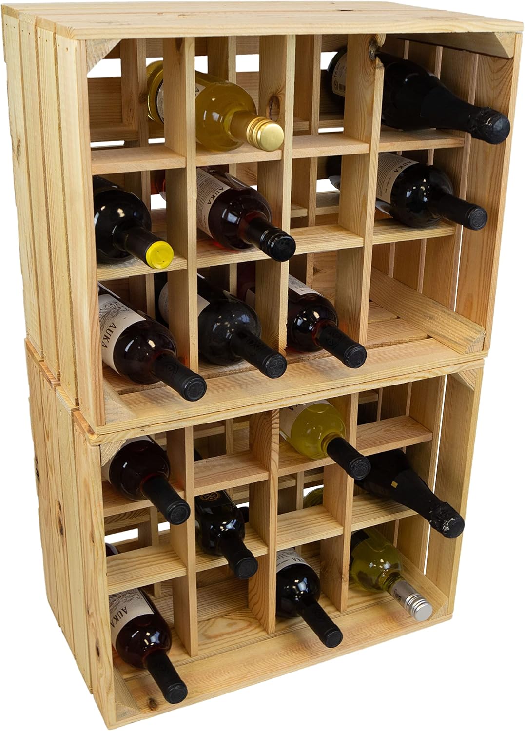 Weinregal Henry für 12 Flaschen, Natur