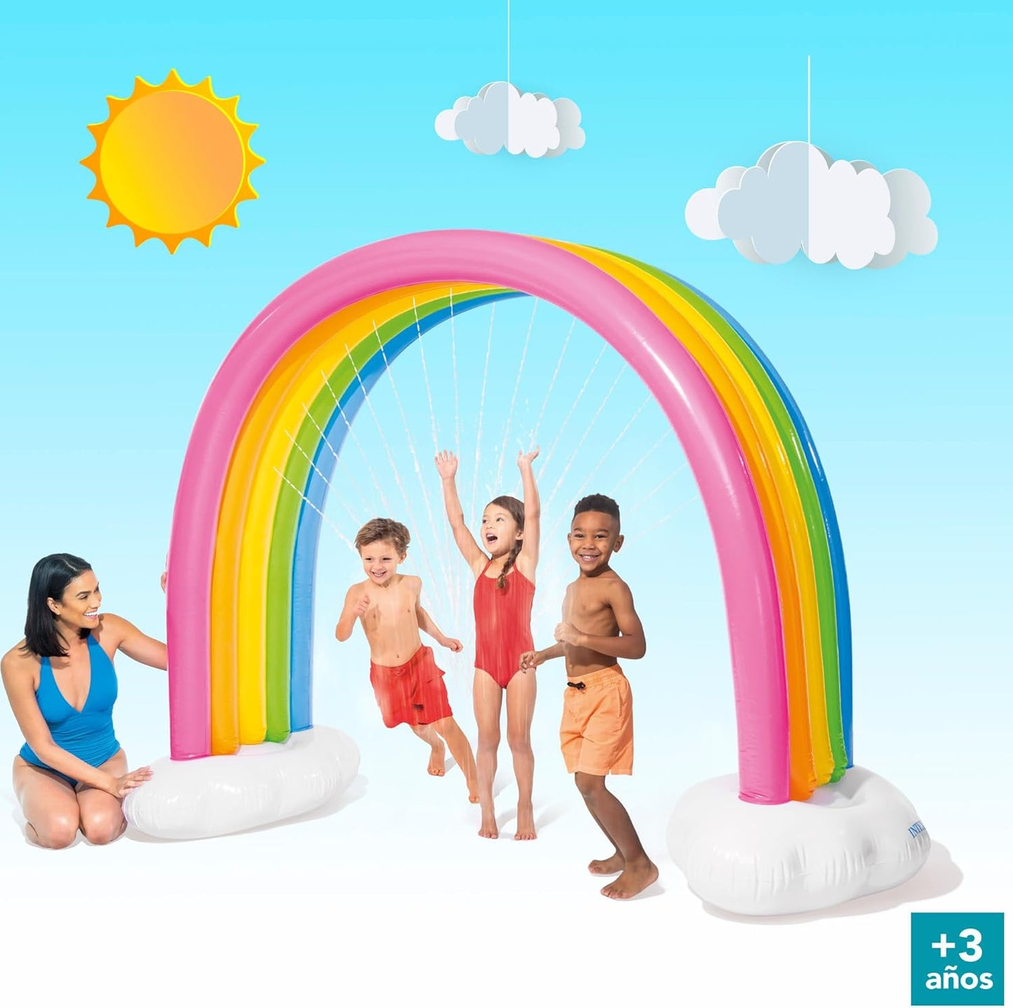 Rainbow Cloud Wassersprinkler für Kinder