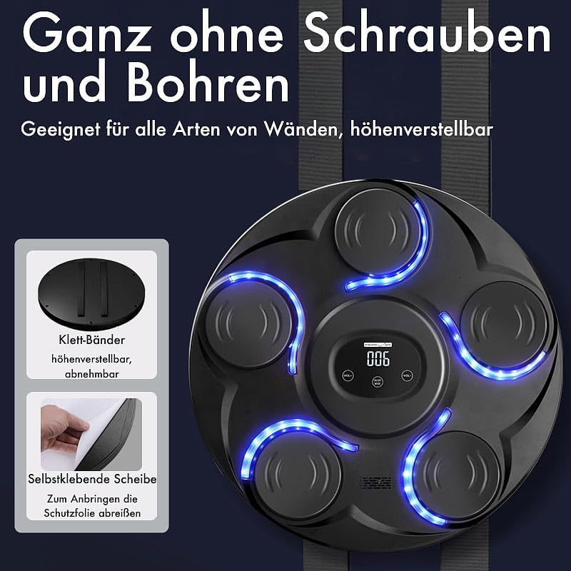 Fitness-Boxmaschine mit Zählmodus & LEDs