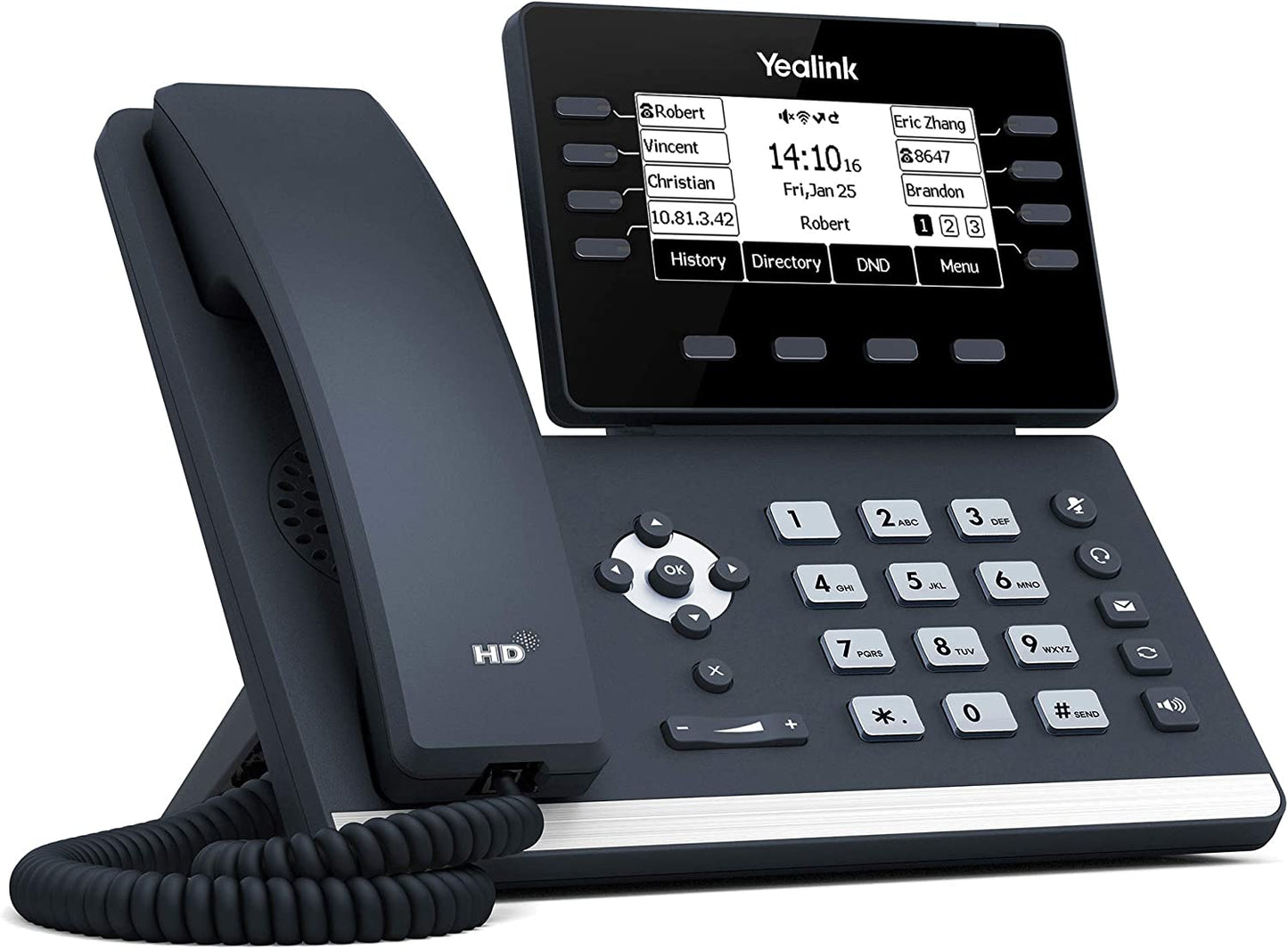 SIP-T53W, VoIP-Telefon