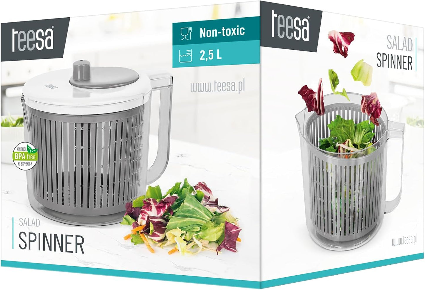 Salatschleuder 2,5l