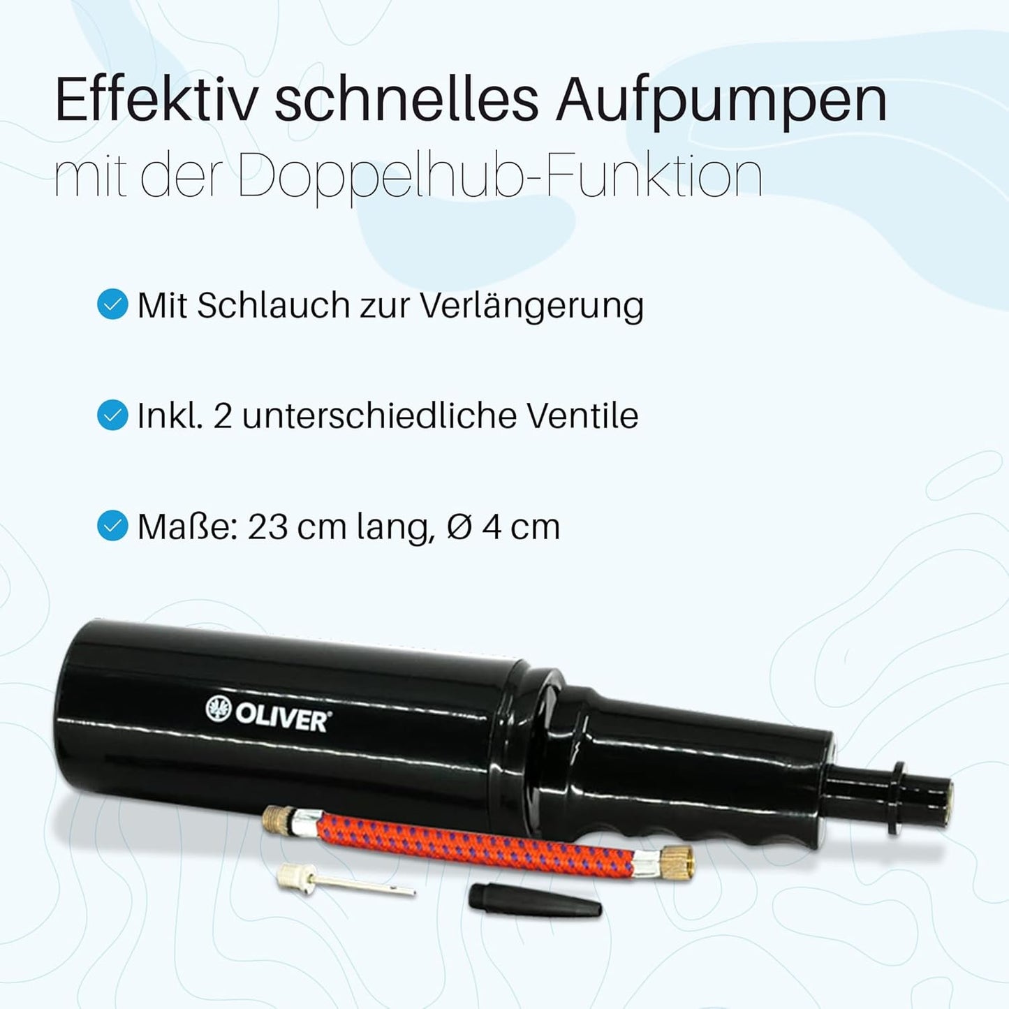 Gymnastikball Maxafe mit Pumpe, 75cm Apfelgrün