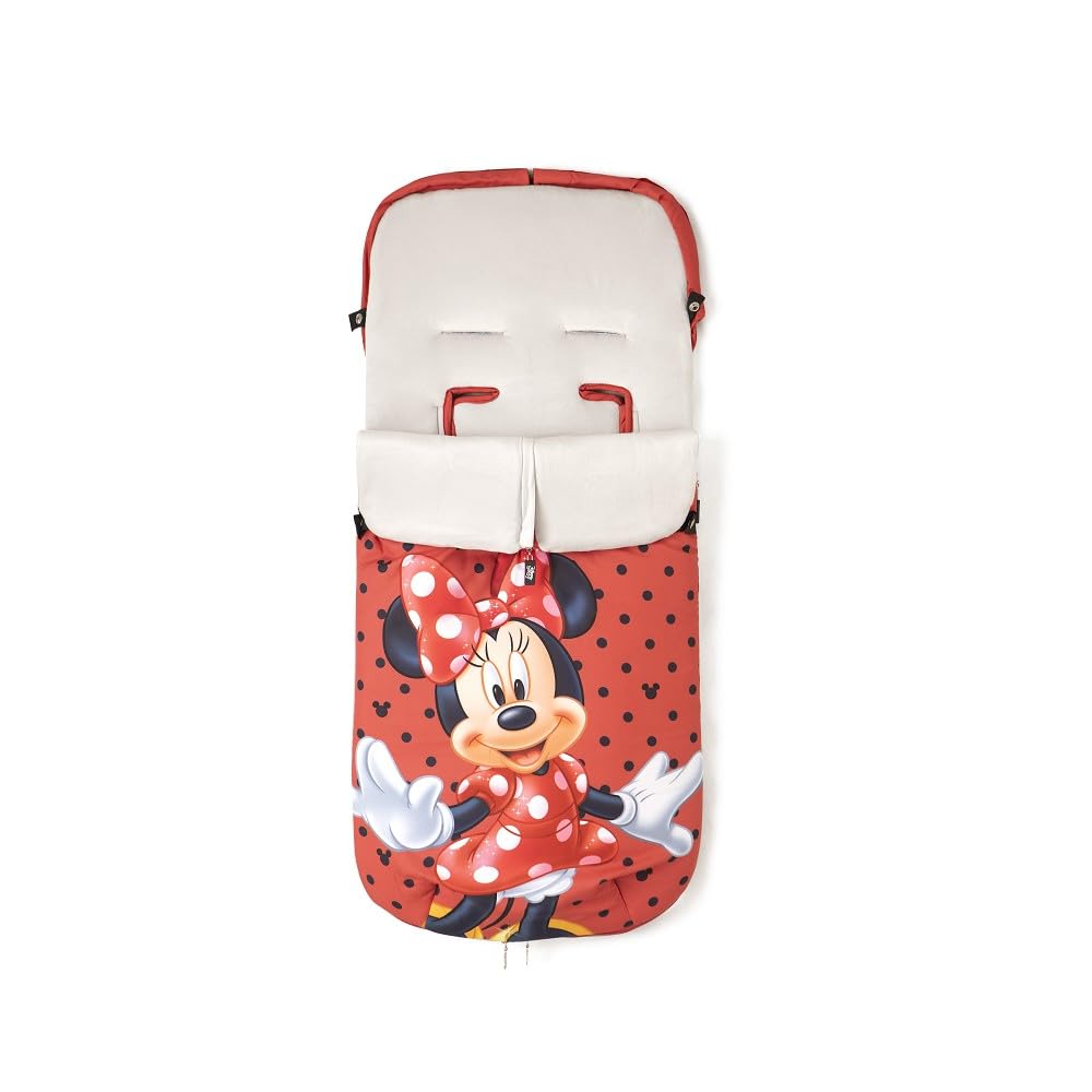 Universal Winter-Fusssack für Kinderwagen, Minnie Topos