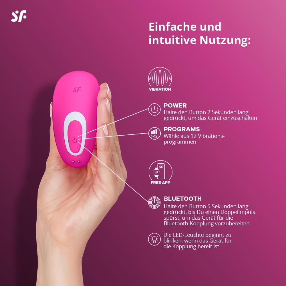 Top Secret Vibrator, Pink