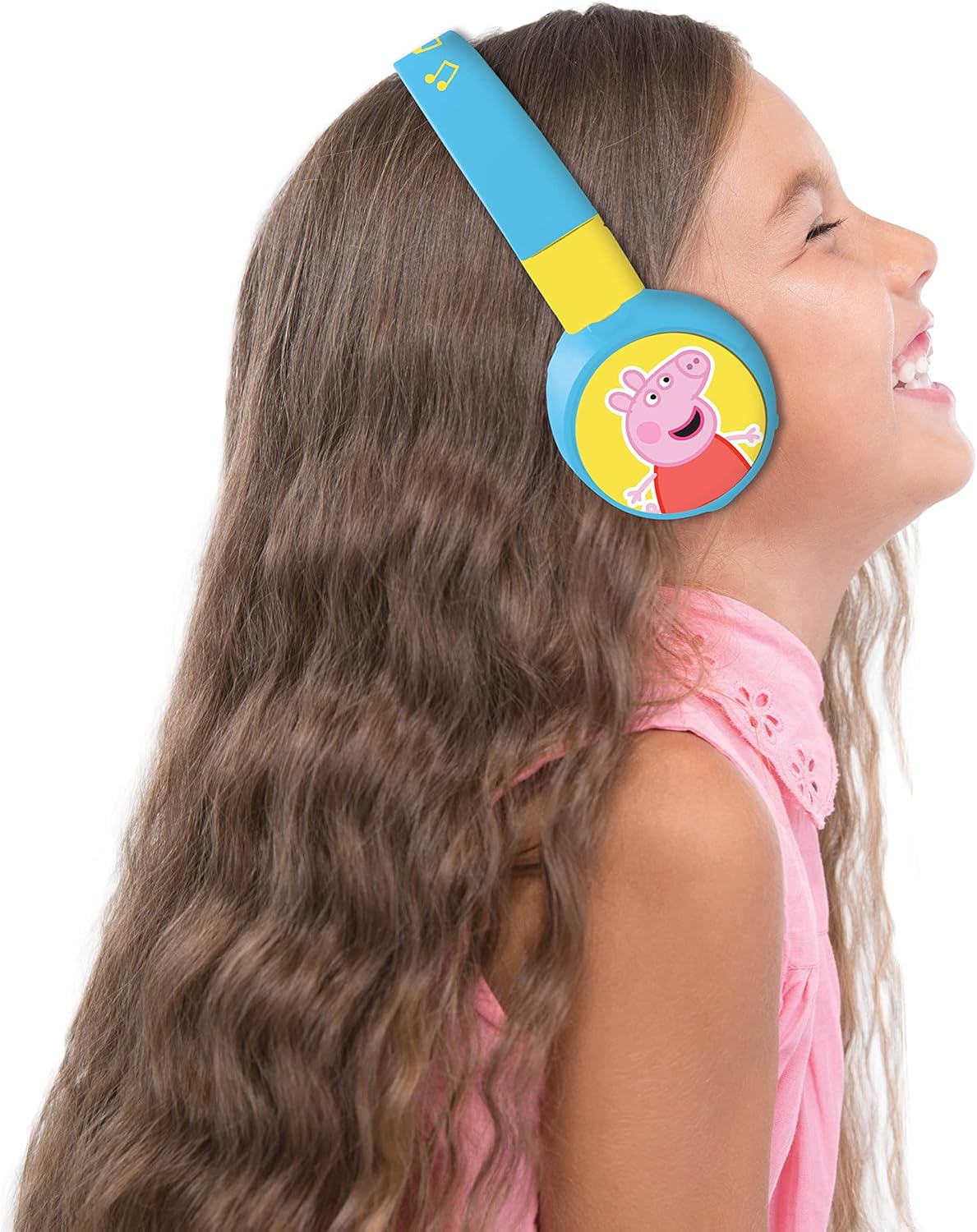 Peppa Wuz 2-in-1 Audio-Kopfhörer mit Bluetooth, Peppa Wutz