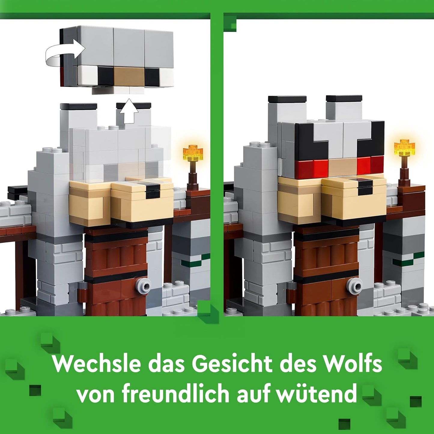 Minecraft Wolfsfestung