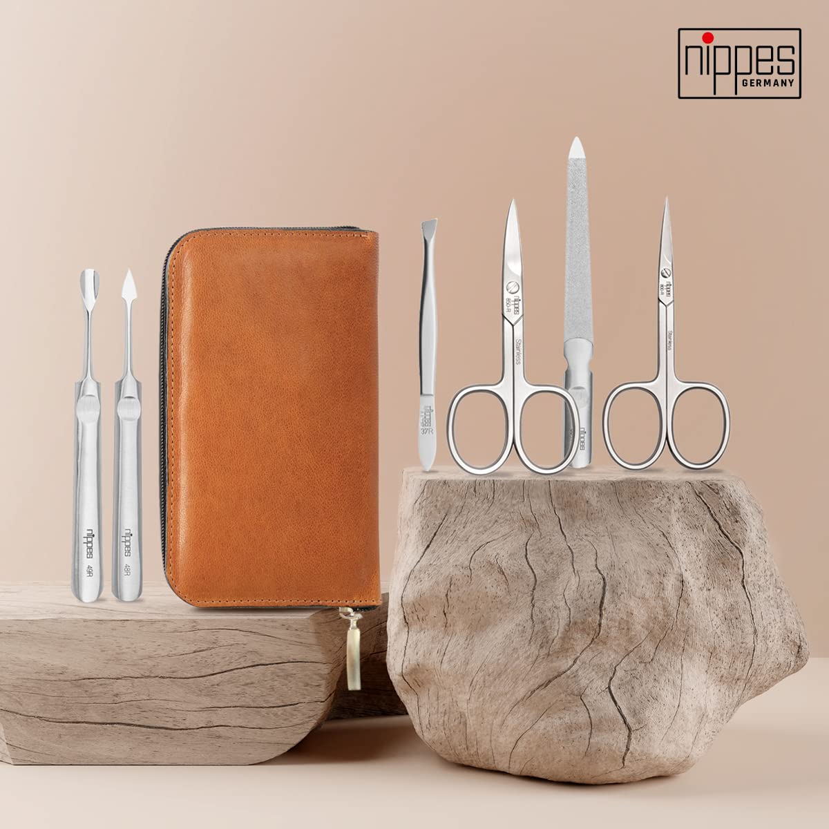 6-teiliges Maniküre-Set Whiskey, 6-teilig