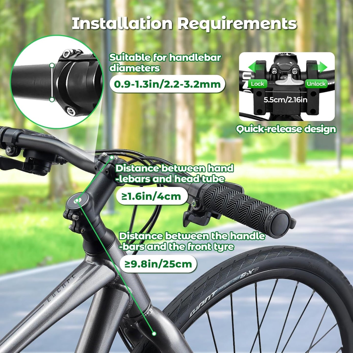 Faltbarer Velokorb mit Lenkeradapter