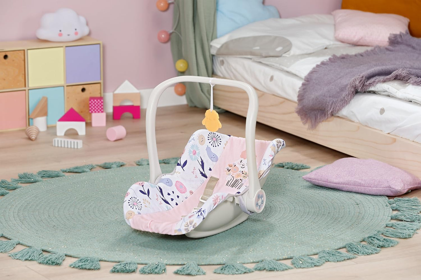 BABY born Babyschale Blumen