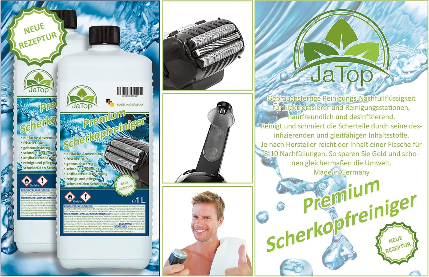 Nachfüllkartuschen Plus JaTop Flüssigkeit, 1.68 l (1er Pack)