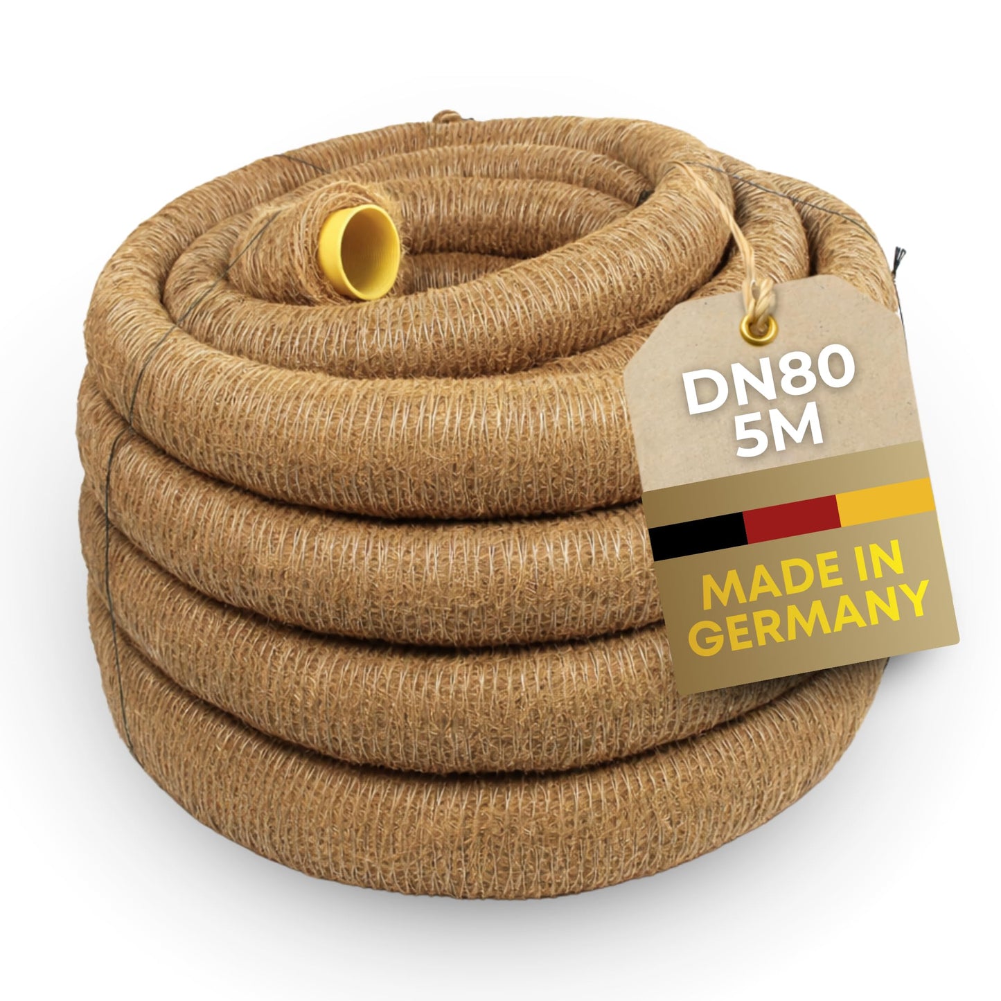 Drainagerohr DN80 perforiert, DN80 5m